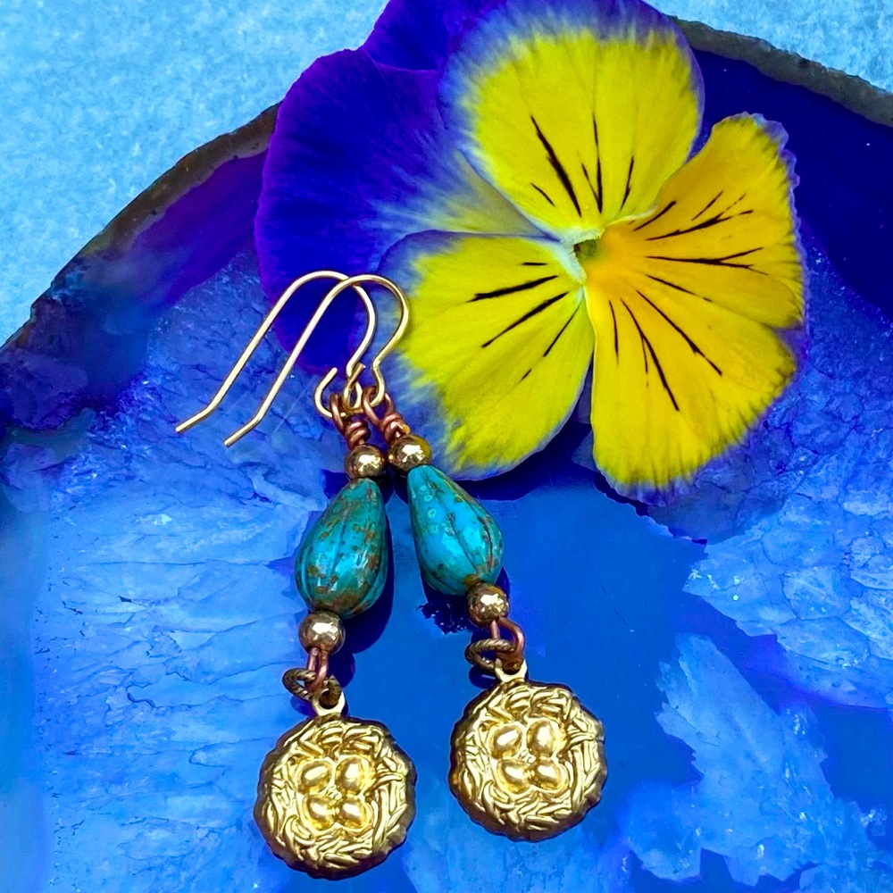 Bird Nest Earrings